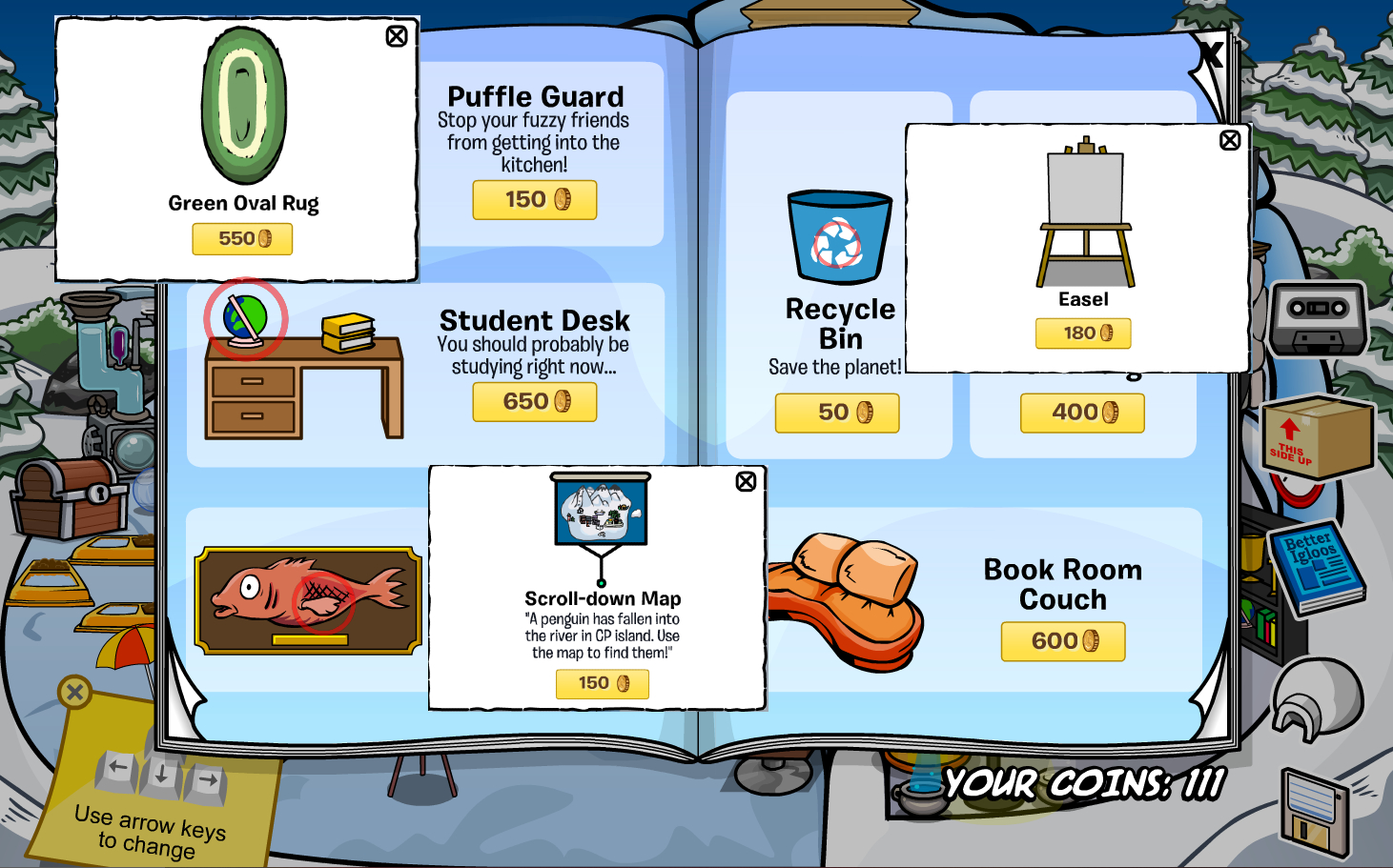 Club Penguin Secret Rooms