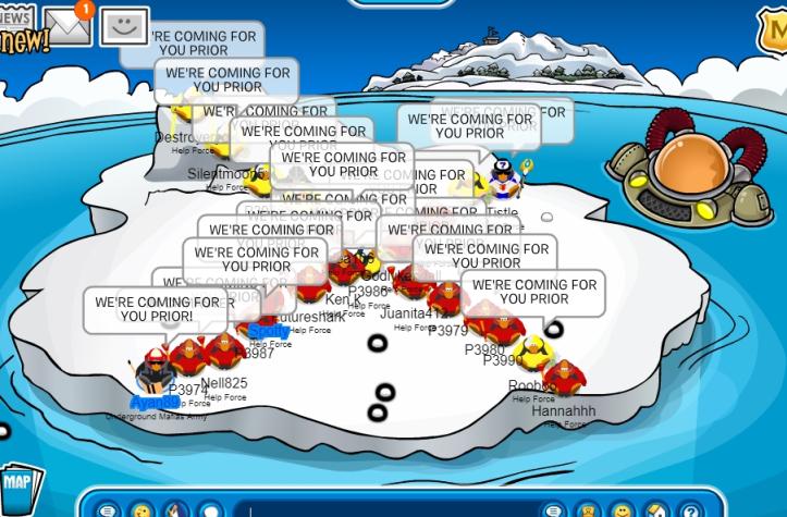 Prior Bumble Confronts Help Force's Threat; War of Uncertain Terms Declared  | Recon Federation of Club Penguin