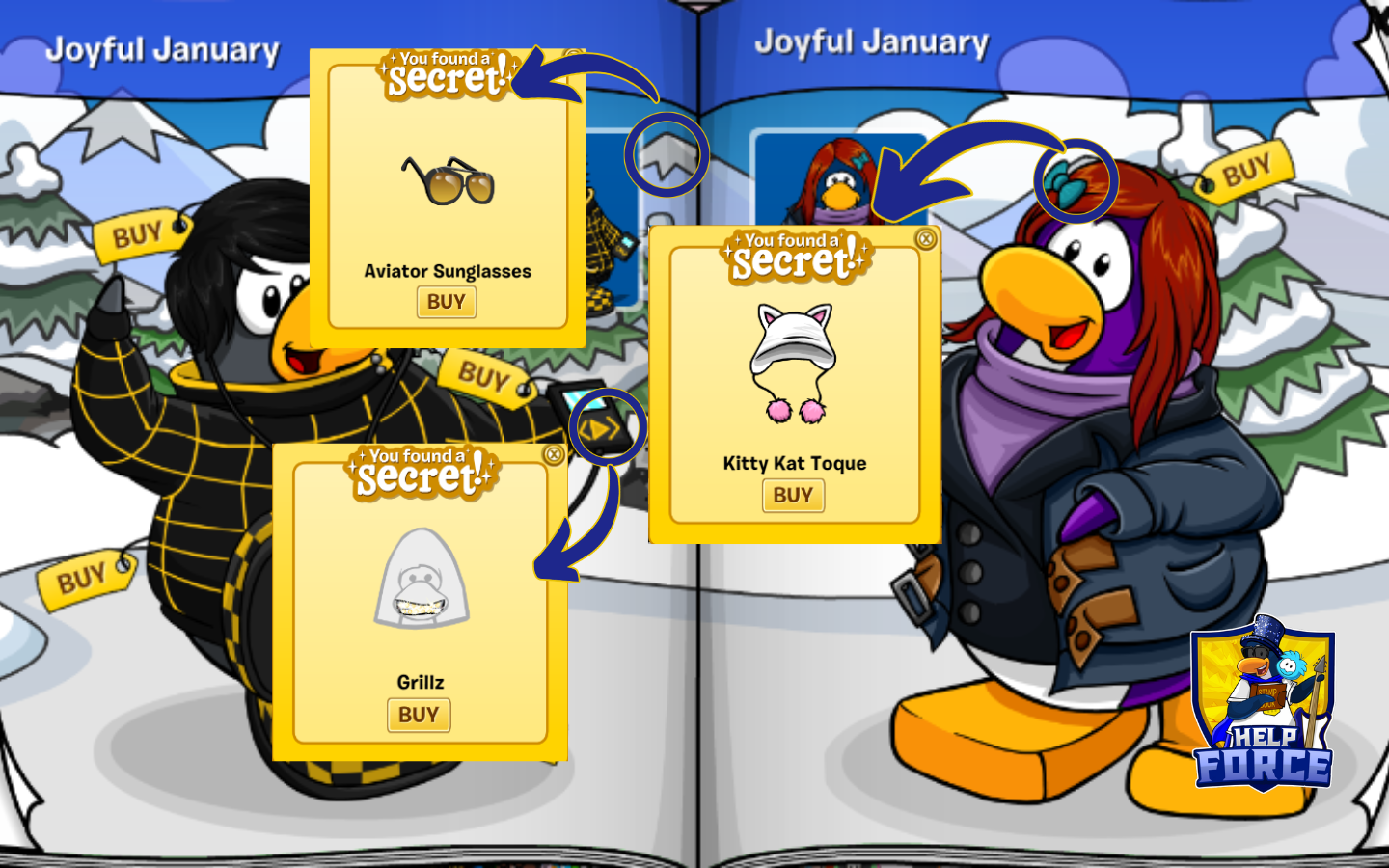 Club Penguin Journey Penguin Style Secrets January 2025 The Help Force Club Penguin Journey Penguin Style Secrets January 2025 The Help Force