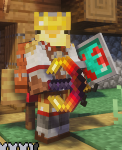Grigo comin back from saving us in the nether with all his loot!