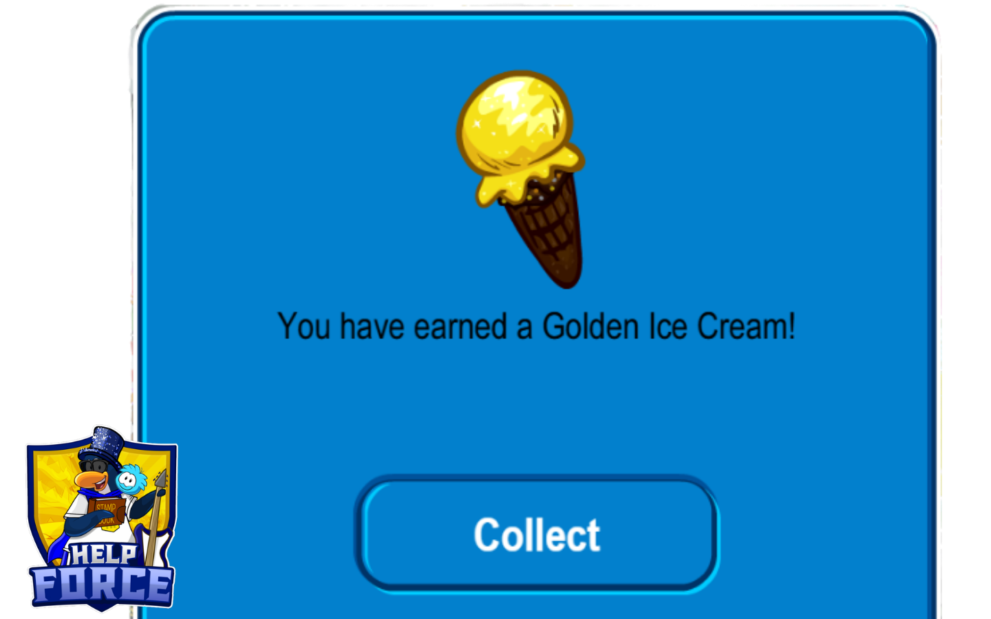 Golden Ice Cream free item from the Summer Splashdown Party 2026 quest