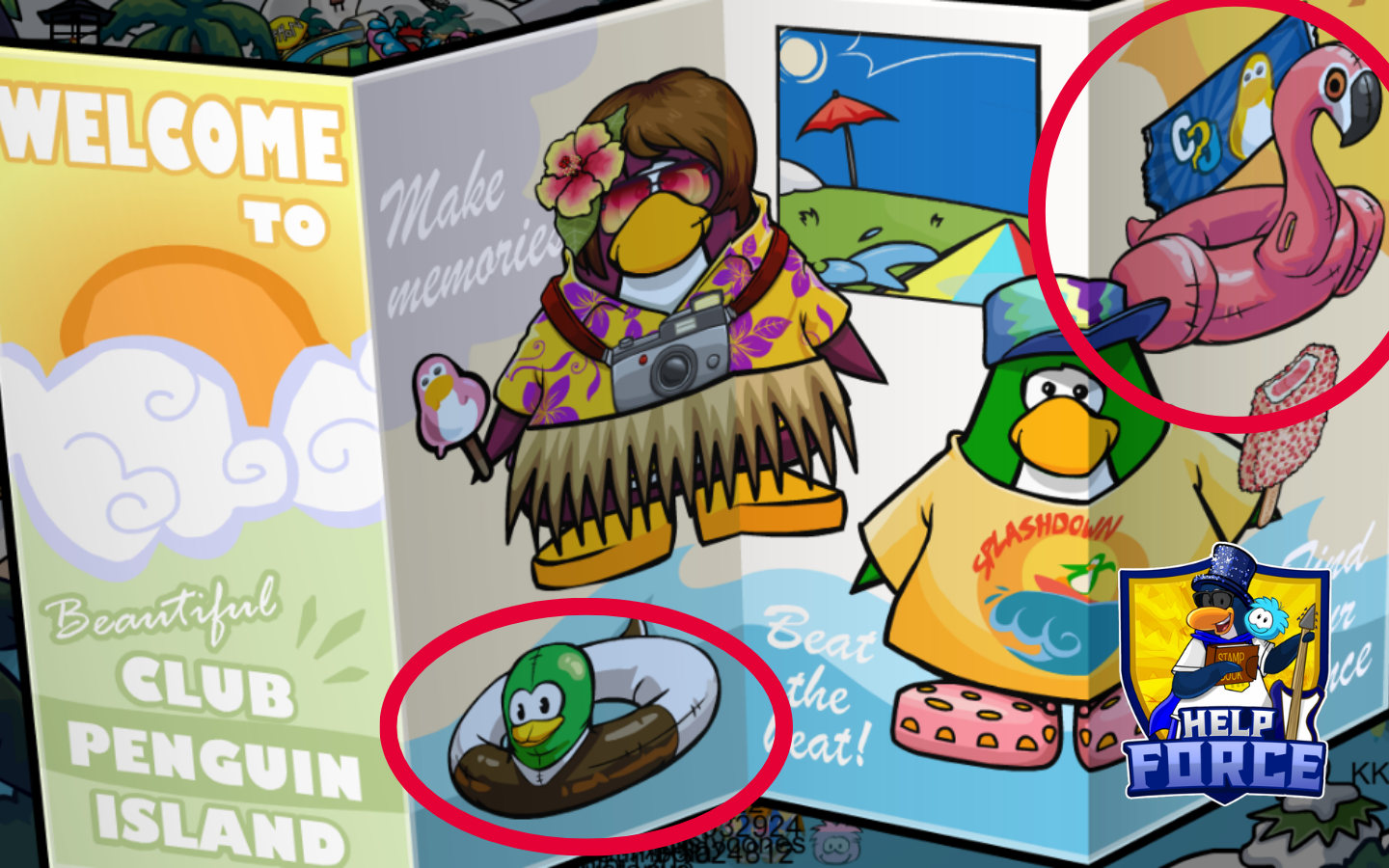 Rubber duck floaties in the Summer Splashdown Party catalogue