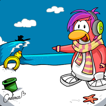 Cadence mascot player card during Summer Splashdown
