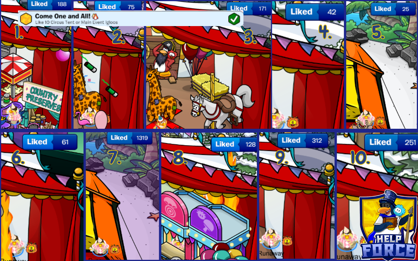 Club Penguin Journey Food Fair 2026 Come One and All quest