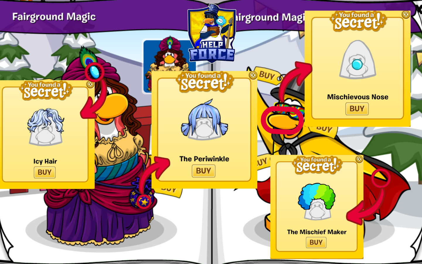 Club Penguin Journey September 2026 Penguin Style Catalog Fairground Magic Secrets