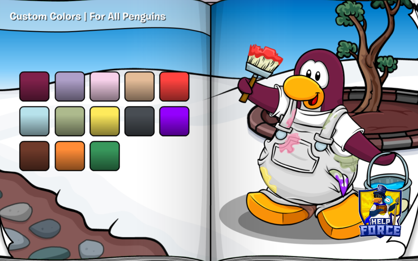 Club Penguin Journey September 2026 Penguin Style Catalog Custom Colours pages 4 and 5