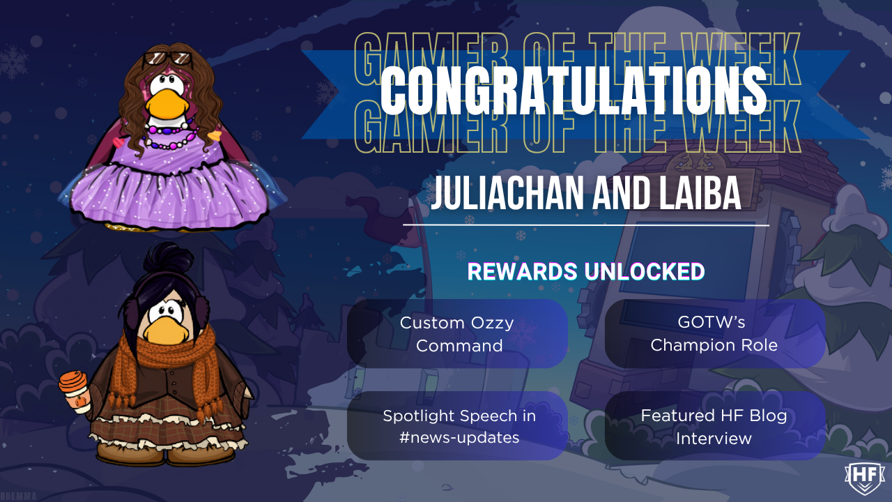 GoTW #337 JuliaChan and Laiba