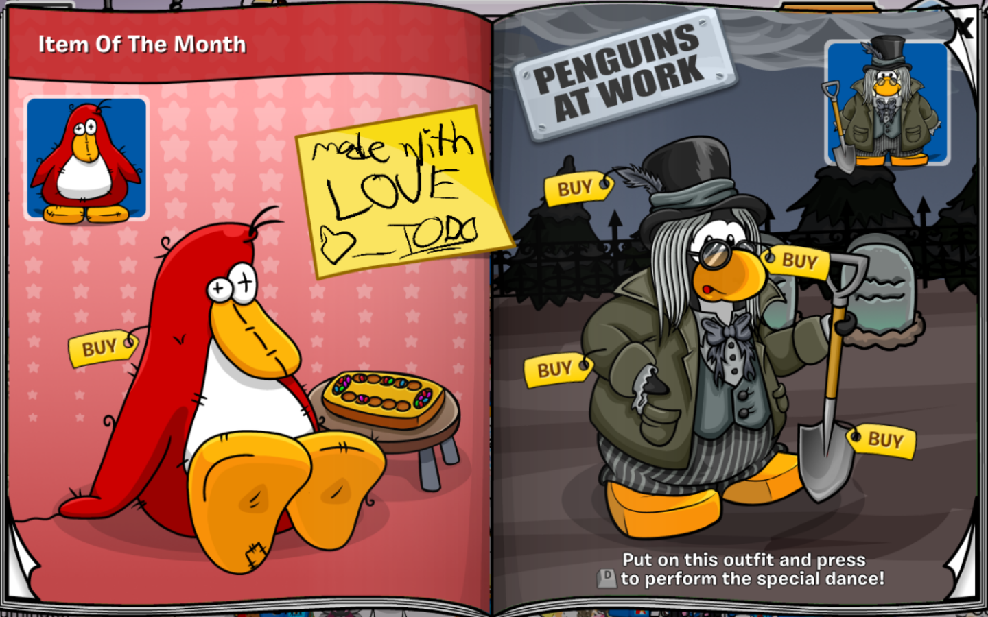 October 2026 CPJ Penguin Style Item of the Month: Todd Costume and Grave Digger clothing