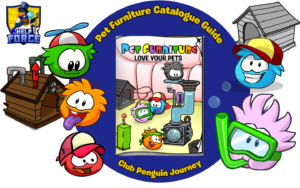 Club Penguin Journey October 2026 Pet Furniture Catalog cover
